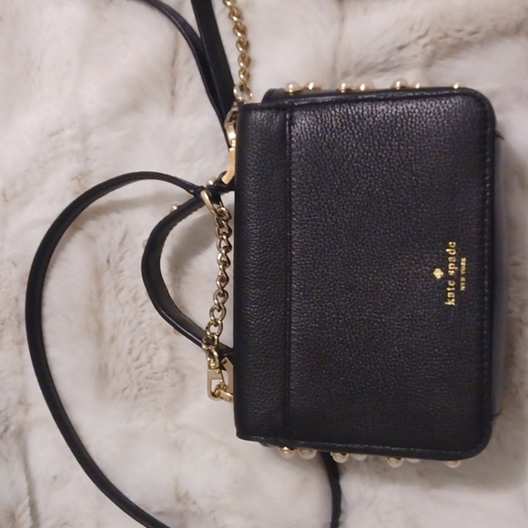 Kate Spade Pearl Serrano satchel/ crossbody. - Picture 2 of 8